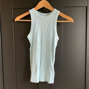Baby blue tank top